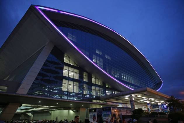 MOA arena Mall of Asia Arena in Manila; 01 01 2018 -