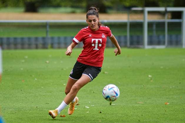 COLOGNE, GERMANY - 2 August, 2023: Practice of 1.FC Koeln Frauen  Copyright: xVITALIIxKLIUIEVx