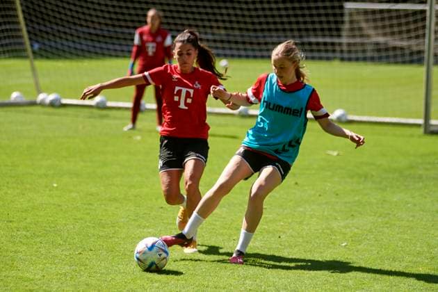 COLOGNE, GERMANY - 2 August, 2023: Practice of 1.FC Koeln Frauen  Copyright: xVITALIIxKLIUIEVx