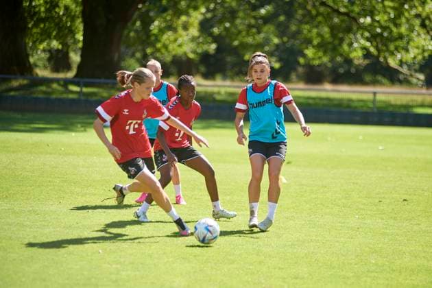 COLOGNE, GERMANY - 2 August, 2023: Practice of 1.FC Koeln Frauen  Copyright: xVITALIIxKLIUIEVx