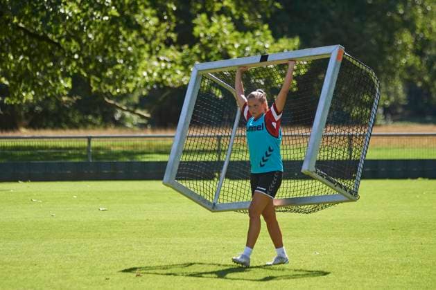 COLOGNE, GERMANY - 2 August, 2023: Practice of 1.FC Koeln Frauen  Copyright: xVITALIIxKLIUIEVx