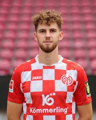 Fussball - Offizielles Portrait 1. FSVMainz 05, 1. FSV Mainz 05, Bundesliga-Saison 2023 2024, Anton Stach,
