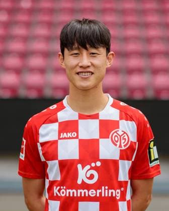 Fussball - Offizielles Portrait 1. FSVMainz 05, 1. FSV Mainz 05, Bundesliga-Saison 2023 2024, Jae-Sung Lee,