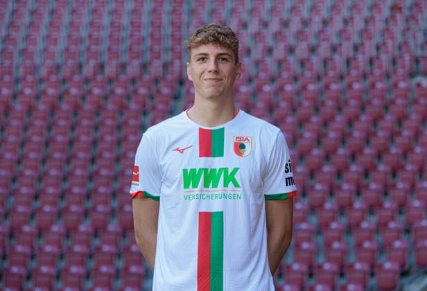 Arne Engels; FC Augsburg; 1. BL, Porträttermin 2023 2024