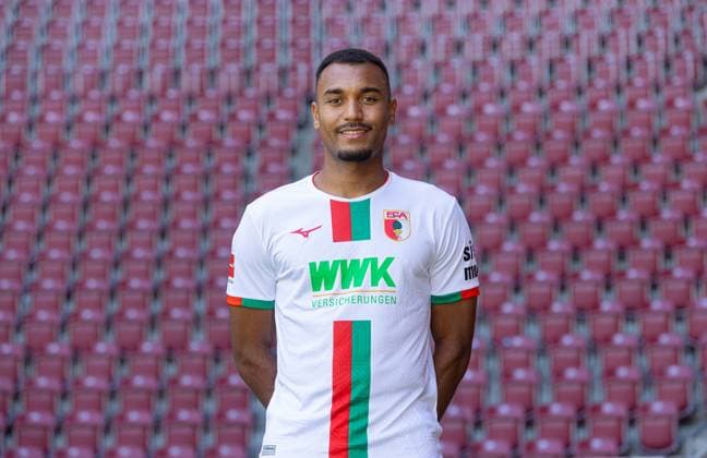 Maurice Malone; FC Augsburg; 1. BL, Porträttermin 2023 2024