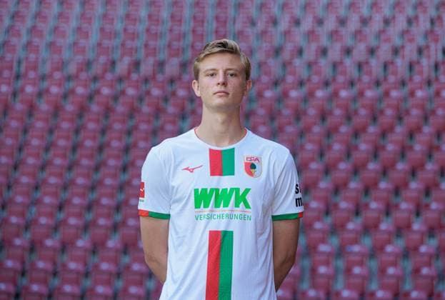 Frederik Winther; FC Augsburg; 1. BL, Porträttermin 2023 2024