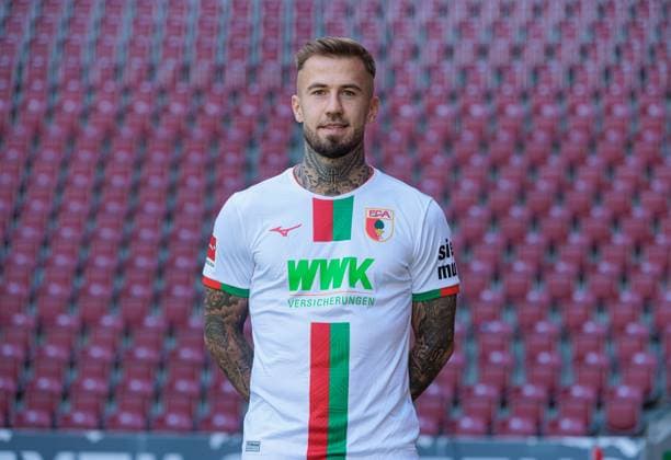 Niklas Dorsch; FC Augsburg; 1. BL, Porträttermin 2023 2024