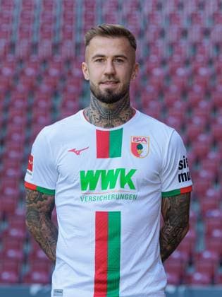 Niklas Dorsch; FC Augsburg; 1. BL, Porträttermin 2023 2024