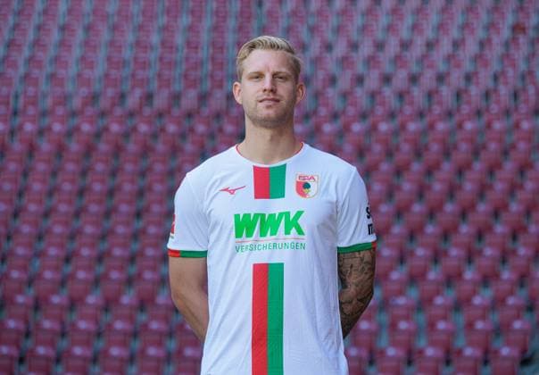 Arne Maier; FC Augsburg; 1. BL, Porträttermin 2023 2024