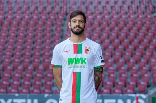 David Colina; FC Augsburg; 1. BL, Porträttermin 2023 2024