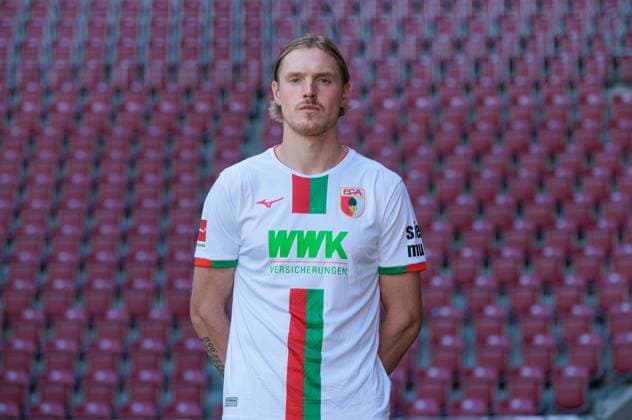 Fredrik Jensen; FC Augsburg; 1. BL, Porträttermin 2023 2024