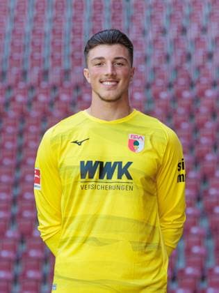 Marcel Lubik; FC Augsburg; 1. BL, Porträttermin 2023 2024