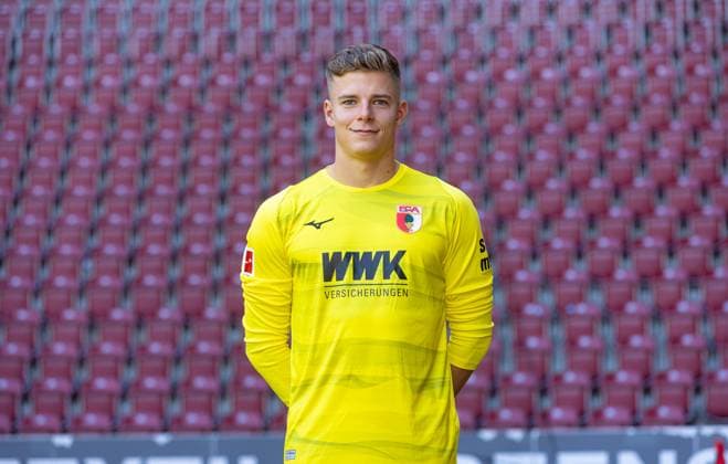 Finn Dahmen; FC Augsburg; 1. BL, Porträttermin 2023 2024
