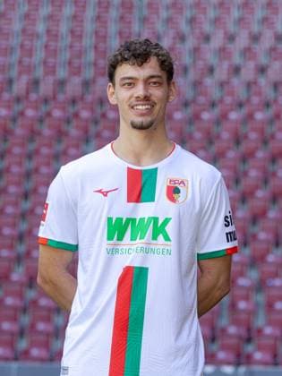 Aaron Zehnter; FC Augsburg; 1. BL, Porträttermin 2023 2024