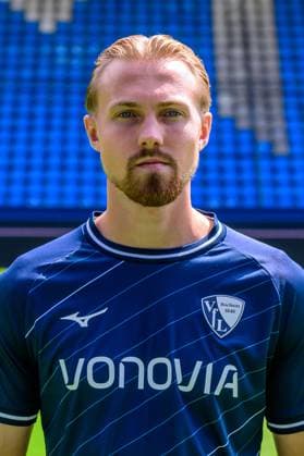 Lukas Daschner; VfL Bochum; 1.BL, Porträttermin 2023 2024 Bochum Vonovia Ruhrstadion Nordrhein-Westfalen Deutschland ::: Copyright: Marc Niemeyer via TEAM2sportphoto