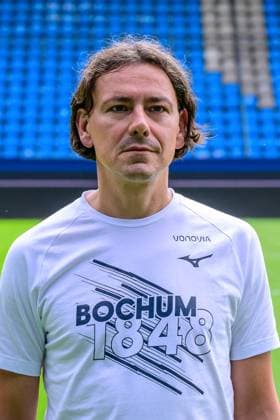 Sascha Zivanovic (Physiotherapeut VfL Bochum); VfL Bochum; 1.BL, Porträttermin 2023 2024 Bochum Vonovia Ruhrstadion Nordrhein-Westfalen Deutschland ::: Copyright: Marc Niemeyer via TEAM2sportphoto