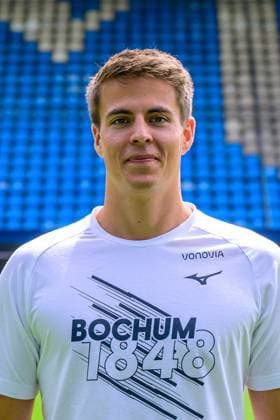 Robin Mehring (Videoanalyst VfL Bochum); VfL Bochum; 1.BL, Porträttermin 2023 2024 Bochum Vonovia Ruhrstadion Nordrhein-Westfalen Deutschland ::: Copyright: Marc Niemeyer via TEAM2sportphoto