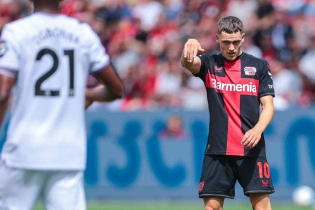 05.08.2023, Fussball, Saison 2023 2024, Testspiel Bayer 04 Leverkusen - West Ham United, Florian Wirtz (Bayer 04 Leverkusen), Leverkusen BayArena NRW Deutschland xRHR-FOTO DEx Copyright: DennisxEwert RHR-FOTOx RHR-FOTO DE
