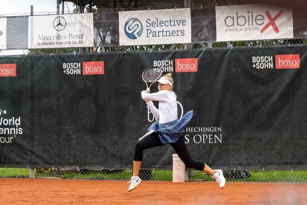 Brenda Fruhvirtova 24. boso Ladies Open Hechingen, Tennis, Damen, 06.08.2023, 24. boso Ladies Open Hechingen, Tennis, Damen, 06.08.2023, Hechingen Copyright: xEibner-Pressefoto MaxxVogelx EP_MVL