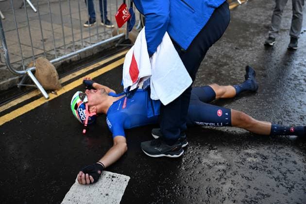 Sport Themen der Woche KW31 Sport Bilder des Tages 06-08-2023 World Championships Elite; 2023, Ef Education - Easypost; Bettiol, Alberto; Glasgow; 
