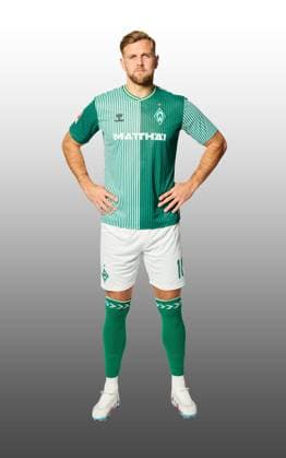 GER, Mannschaftsportrait Werder Bremen 07.08.2023, Wohninvest Weserstadion, Bremen, GER, Mannschaftsportrait Werder Bremen im Bild picture shows Niclas Füllkrug Fuellkrug (Werder Bremen 11);