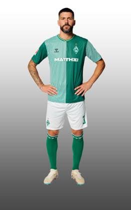 GER, Mannschaftsportrait Werder Bremen 07.08.2023, Wohninvest Weserstadion, Bremen, GER, Mannschaftsportrait Werder Bremen im Bild picture shows Anthony Jung (Werder Bremen 03);