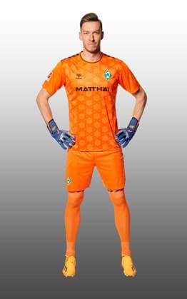 GER, Mannschaftsportrait Werder Bremen 07.08.2023, Wohninvest Weserstadion, Bremen, GER, Mannschaftsportrait Werder Bremen im Bild picture shows Jiri Pavlenka (Werder Bremen 01);
