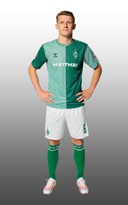 GER, Mannschaftsportrait Werder Bremen 07.08.2023, Wohninvest Weserstadion, Bremen, GER, Mannschaftsportrait Werder Bremen im Bild picture shows Jens Stage (Werder Bremen 06);