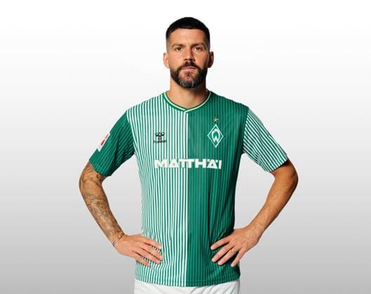 GER, Mannschaftsportrait Werder Bremen 07.08.2023, Wohninvest Weserstadion, Bremen, GER, Mannschaftsportrait Werder Bremen im Bild picture shows Anthony Jung (Werder Bremen 03);