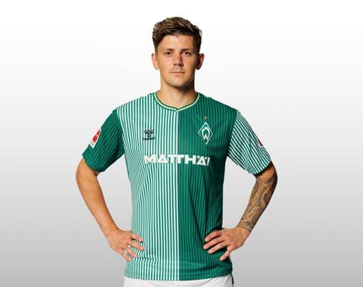 GER, Mannschaftsportrait Werder Bremen 07.08.2023, Wohninvest Weserstadion, Bremen, GER, Mannschaftsportrait Werder Bremen im Bild picture shows David Kownacki (WerderË½BremenË½ 09);