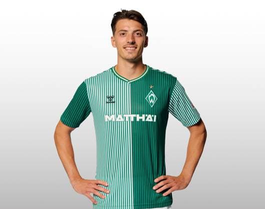 GER, Mannschaftsportrait Werder Bremen 07.08.2023, Wohninvest Weserstadion, Bremen, GER, Mannschaftsportrait Werder Bremen im Bild picture shows Nicolai Rapp (Werder Bremen 23);