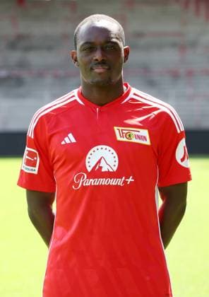 Jerome Roussillon; 1.FC Union Berlin FCU 1.BL Bundesliga Porträttermin Saison 2023 2024 Kader, Porträt, Vorstellung, Präsentation, Pressetermin, GER 09.08.23
