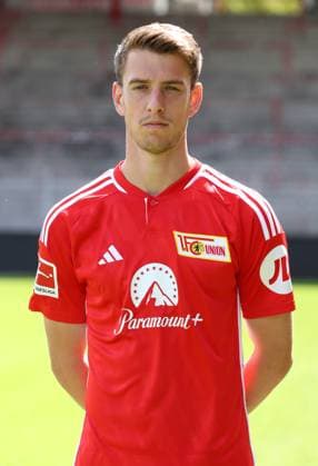 Janik Haberer; 1.FC Union Berlin FCU 1.BL Bundesliga Porträttermin Saison 2023 2024 Kader, Porträt, Vorstellung, Präsentation, Pressetermin, GER 09.08.23