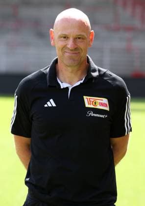Co Trainer Markus Hoffmann; 1.FC Union Berlin FCU 1.BL Bundesliga Porträttermin Saison 2023 2024 Kader, Porträt, Vorstellung, Präsentation, Pressetermin, GER 09.08.23
