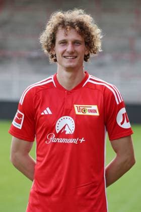 Alex Kral; 1.FC Union Berlin FCU 1.BL Bundesliga Porträttermin Saison 2023 2024 Kader, Porträt, Vorstellung, Präsentation, Pressetermin, GER 09.08.23
