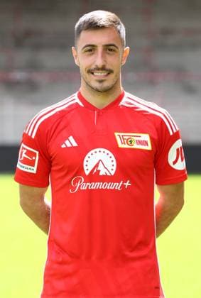 Josip Juranovic; 1.FC Union Berlin FCU 1.BL Bundesliga Porträttermin Saison 2023 2024 Kader, Porträt, Vorstellung, Präsentation, Pressetermin, GER 09.08.23