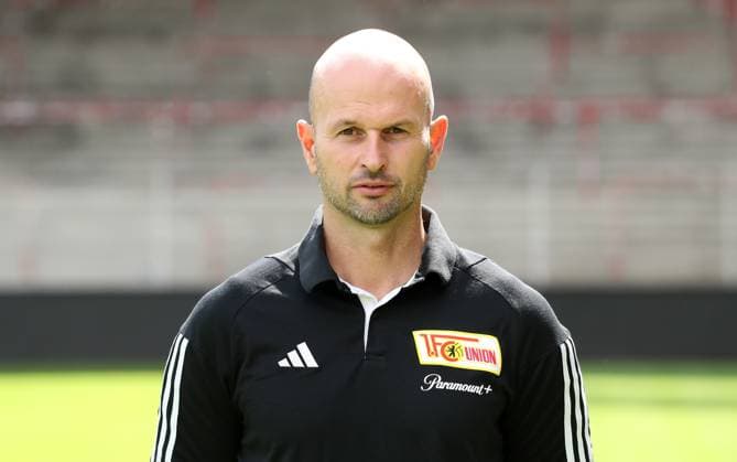 Sven Kuhlbrodt Physiotherapeut; 1.FC Union Berlin FCU 1.BL Bundesliga Porträttermin Saison 2023 2024 Kader, Porträt, Vorstellung, Präsentation, Pressetermin, GER 09.08.23