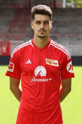 Diogo Leite; 1.FC Union Berlin FCU 1.BL Bundesliga Porträttermin Saison 2023 2024 Kader, Porträt, Vorstellung, Präsentation, Pressetermin, GER 09.08.23