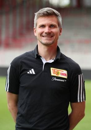 Michael Parensen Geschäftsführung; 1.FC Union Berlin FCU 1.BL Bundesliga Porträttermin Saison 2023 2024 Kader, Porträt, Vorstellung, Präsentation, Pressetermin, GER 09.08.23
