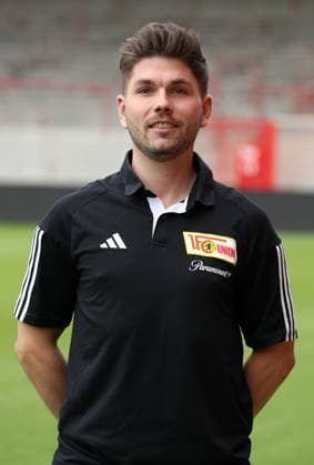 Rene Andresen Assistent Geschäftsführung; 1.FC Union Berlin FCU 1.BL Bundesliga Porträttermin Saison 2023 2024 Kader, Porträt, Vorstellung, Präsentation, Pressetermin, GER 09.08.23
