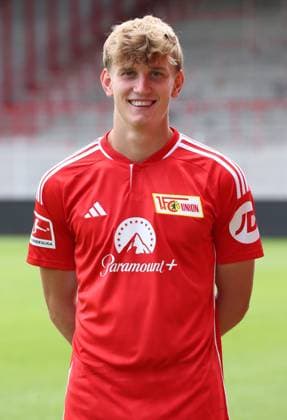 Aljoscha Kemlein; 1.FC Union Berlin FCU 1.BL Bundesliga Porträttermin Saison 2023 2024 Kader, Porträt, Vorstellung, Präsentation, Pressetermin, GER 09.08.23