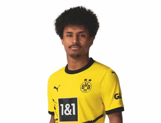 Karim Adeyemi; Borussia Dortmund; 1.BL, Porträttermin 2023 2024 Foto: BVB Alexandre Simoes via TEAM2sportphoto Offizieller Portraetfoto Termin Borussia Dortmund 2023 Team2