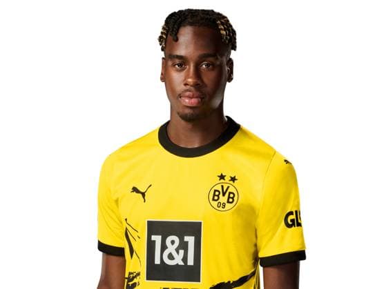 Jamie Bynoe-Gittens; Borussia Dortmund; 1.BL, Porträttermin 2023 2024 Foto: BVB Alexandre Simoes via TEAM2sportphoto Offizieller Portraetfoto Termin Borussia Dortmund 2023 Team2