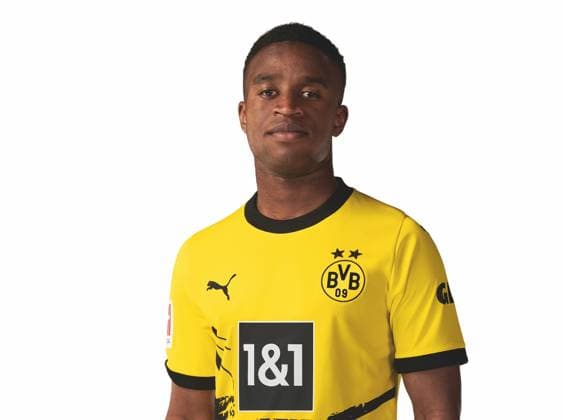 Youssoufa Moukoko; Borussia Dortmund; 1.BL, Porträttermin 2023 2024 Foto: BVB Alexandre Simoes via TEAM2sportphoto Offizieller Portraetfoto Termin Borussia Dortmund 2023 Team2