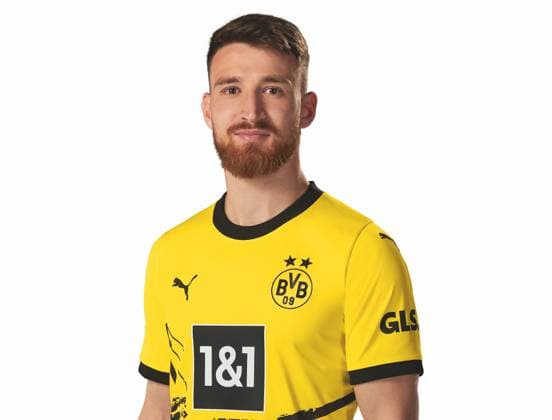 Salih Oezcan; Borussia Dortmund; 1.BL, Porträttermin 2023 2024 Foto: BVB Alexandre Simoes via TEAM2sportphoto Offizieller Portraetfoto Termin Borussia Dortmund 2023 Team2