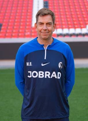 Markus Behrens (SC Freiburg, Physiotherapeut); 1. Bundesliga, SC Freiburg, Portraettermin 2023 2024, 10.08.2023, (DFL REGULATIONS PROHIBIT ANY USE OF PHOTOGRAPHS AS IMAGE SEQUENCES AND OR QUASI-VIDEO) GER, Fussball, Herren, 1. Bundesliga, Spielzeit 2023 2024, SC Freiburg, Portraettermin 2023 2024, 10.08.2023, Freiburg im Breisgau Copyright: xEibner-Pressefoto SilasxSchuellex EP_EER