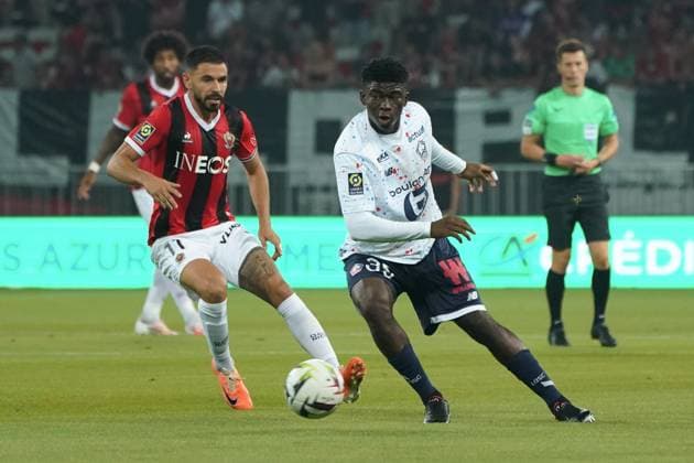 FOOTBALL : OGC Nice vs Lille - Ligue 1 Uber Eats - Nice - 11 08 2023 NorbertScanella Panoramic 