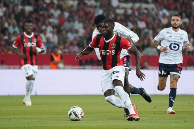 FOOTBALL : OGC Nice vs Lille - Ligue 1 Uber Eats - Nice - 11 08 2023 NorbertScanella Panoramic 