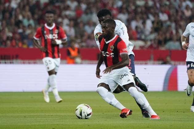 FOOTBALL : OGC Nice vs Lille - Ligue 1 Uber Eats - Nice - 11 08 2023 NorbertScanella Panoramic 