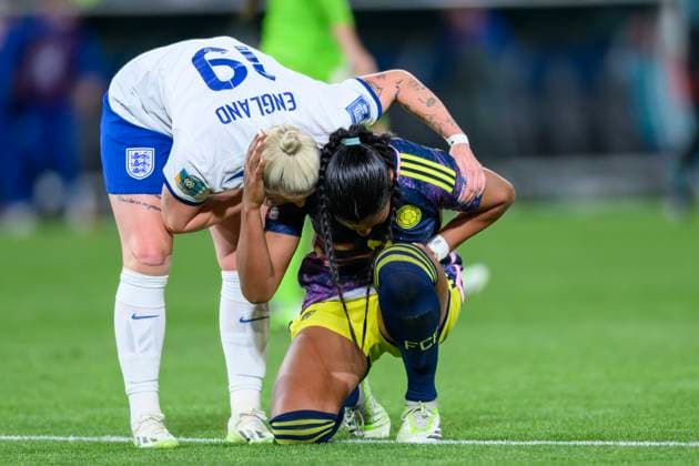 Bilder des Jahres 2023, Sport 08 August Sport Themen der Woche KW32 Sport Bilder des Tages Beth England of England after the FIFA Women s World Cup 2023 match between England Women and Colombia Women at Melbourne Rectangular Stadium, Melbourne, Australia on 12 August 2023. Copyright: xRichardxNicholsonx 38060008